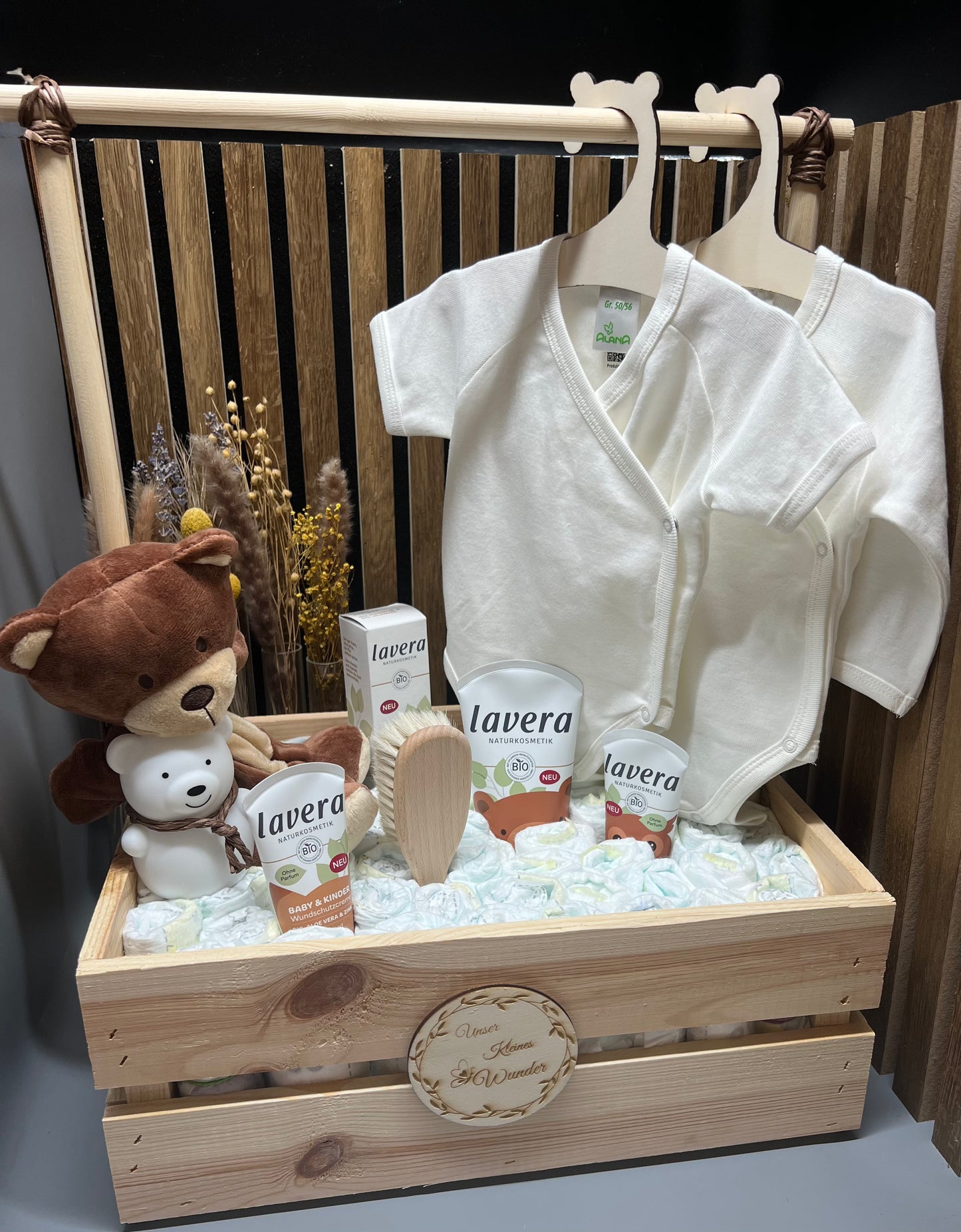 Windeltorte Kiste,  Geschenk zur Geburt , Babyshower,